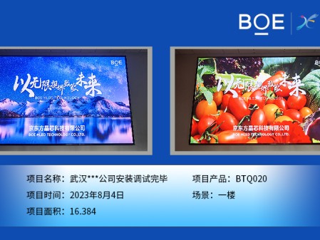 武漢***公司安裝調試完畢