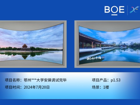 鄂州***大學安裝調試完畢