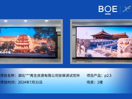 湖北***再生資源有限公司安裝調試完畢