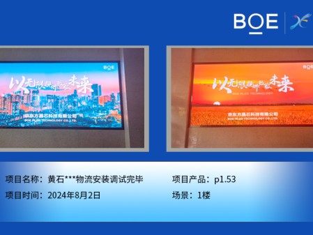 黃石***物流安裝調試完畢