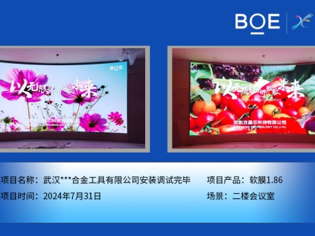 武漢***合金工具有限公司安裝調試完畢